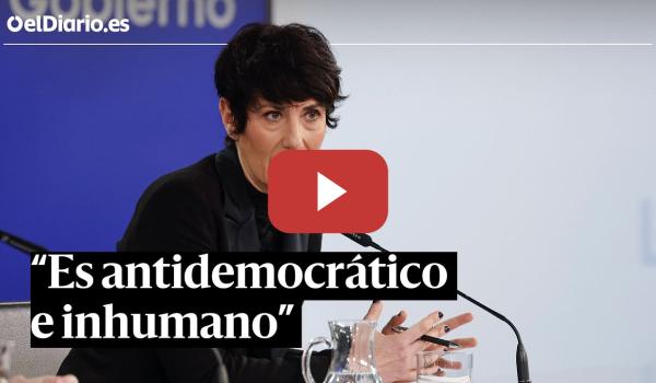 Embedded thumbnail for El Gobierno tacha de “ruin” la reacción de Vox al accidente: “Es antidemocrático e inhumano”