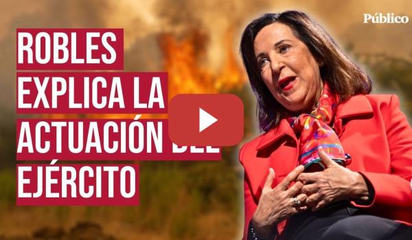 Embedded thumbnail for DIRECTO| Margarita Robles comparece en el Senado para abordar la gestión de los incendios