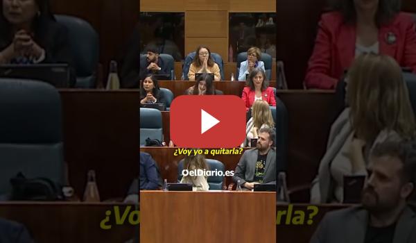 Embedded thumbnail for Retiran la bandera palestina colocada por la oposición en la Asamblea de Madrid