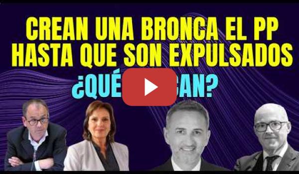 Embedded thumbnail for OTRA BRONCA DEL PP! acosa en la Comisión de la DANA a un Técnico con malas formas y son expulsados