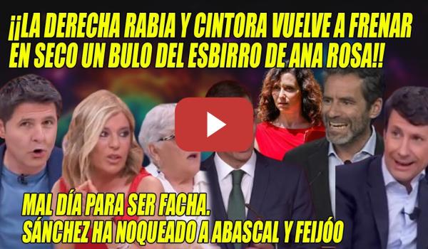 Embedded thumbnail for Sánchez DESCOMPONE a la DERECHA🔥CASTAÑAZO de Palomera a Sémper y OTRO BULO FRENADO SECO de Cintora