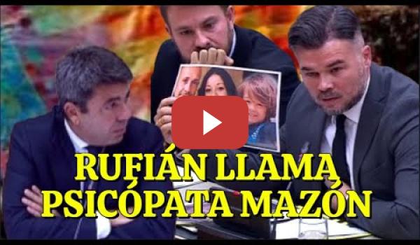 Embedded thumbnail for Comisión sobre la Dana, intervención completa y muy emotiva de Gabriel Rufián