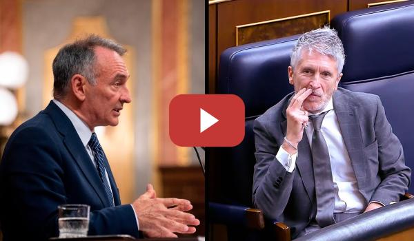 Embedded thumbnail for Enrique Santiago a Marlaska: &quot;¿Va a impedir que España sea intermediario de armamento a Israel?&quot;