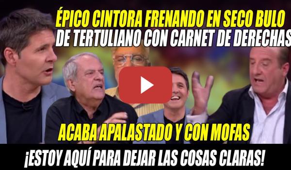 Embedded thumbnail for ¡ENGANCHÓN y REPASO de CINTORA a MOECKEL x PASARSE de LISTO!⚡DICE BASTA de BULOS, lo CLAVA y se MOFA