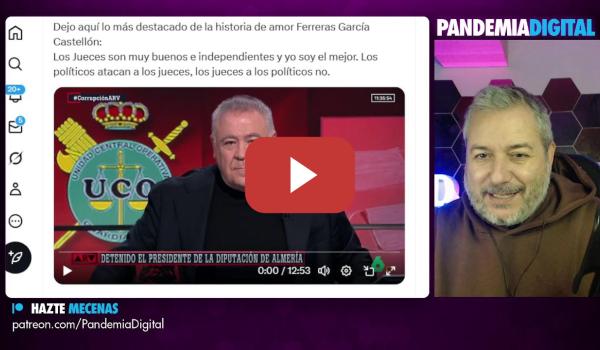 Embedded thumbnail for Corrupción PPSOE, Cerdán y Javier Aureliano (financiador de Negre). Gira en TV de García Castellón.