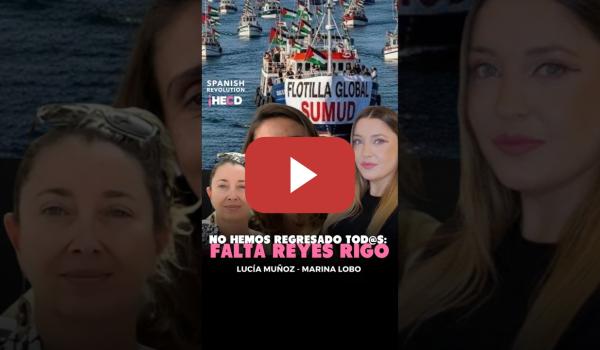Embedded thumbnail for Lucía Muñoz exige repatriar a Reyes Rigo. ¡Activistas golpeadas y abandonadas en cárceles israelíes!