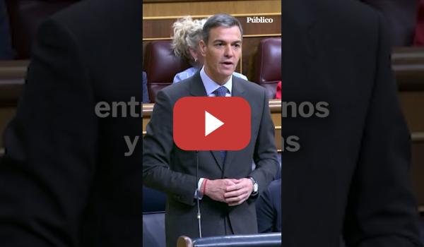 Embedded thumbnail for Sánchez carga contra Feijóo: "¿Todo eso se lo escribe usted o se lo escriben?