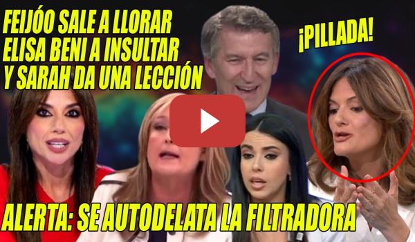 Embedded thumbnail for PILLADA🔥La FILTRADORA se DELATA🔥Feijóo SALE a RABIAR,Beni ABSORBIDA x AYUSO a INSULTAR🔥Sarah da CERA