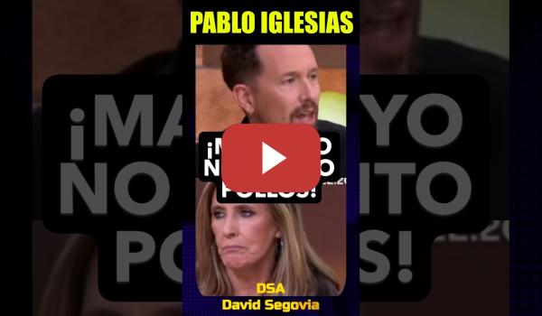Embedded thumbnail for Pablo Iglesias sobre Zapatero, síndrome del señor lobo. Marta déjame hablar, yo no monto pollos.