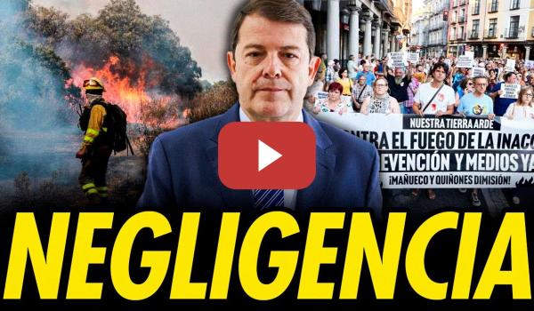 Embedded thumbnail for ARDE ESPAÑA: INCENDIOS, NEGLIGENCIAS Y CORRUPTELAS