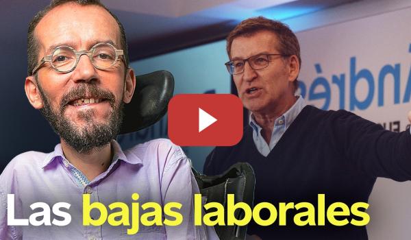 Embedded thumbnail for Echenique responde a la BARBARIDAD de Feijóo sobre las bajas laborales