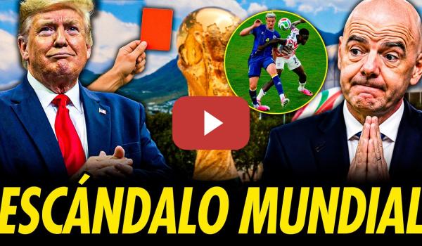 Embedded thumbnail for TRUMP SE CARGA EL MUNDIAL DE FÚTBOL, INFANTINO SE PLIEGA A SUS DESEOS