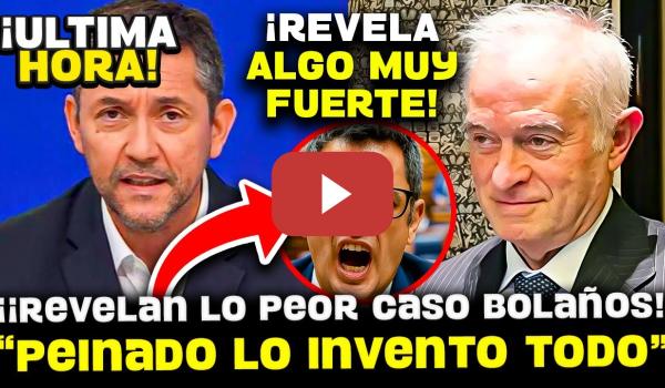 Embedded thumbnail for 💥¡¡BOMBAZO JUDICIAL!! SUPREMO ARCHIVA LA CAUSA CONTRA BOLAÑOS Y DEJA EN JAQUE AL JUEZ PEINADO