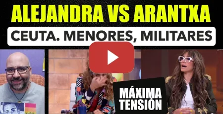 Embedded thumbnail for Alejandra Martínez y Arantxa Sánchez, debate tenso sobre menores en Ceuta y militares señalados.