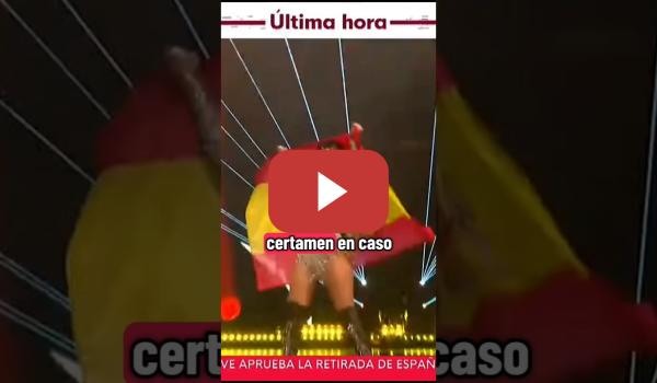Embedded thumbnail for ESPAÑA SE RETIRARÁ DE EUROVISIÓN SI ISRAEL PARTICIPA