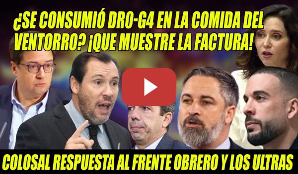 Embedded thumbnail for ¡B00M!💥Óscar Puente y López TRITURAN al Frente Obrero, Mazón y los ULTRAS💥¿Se CONSUMIÓ DR0G4?