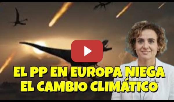 Embedded thumbnail for El PP en Europa niega el cambio climático