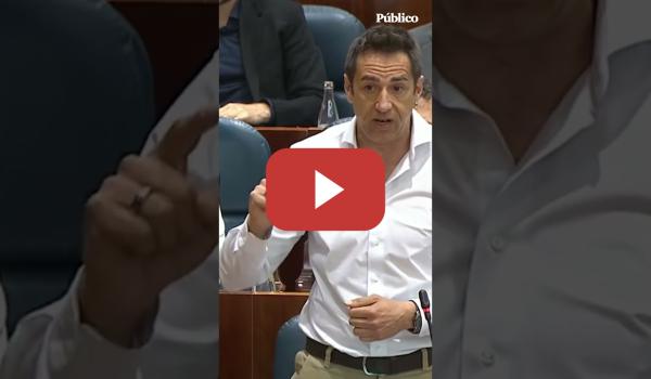 Embedded thumbnail for Emilio Delgado al PP: "Se han dedicado a vender Madrid al lobby inmobiliario y a la sanidad privada"