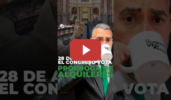 Embedded thumbnail for EL CONGRESO VOTA LA PRÓRROGA DE ALQUILERES