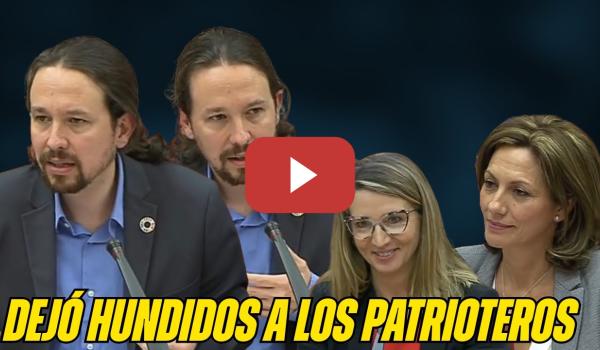 Embedded thumbnail for HISTÓRICA. Pablo Iglesias ARRASÓ a PP y VOX ¡VAYA GEPETO les DEJÓ!