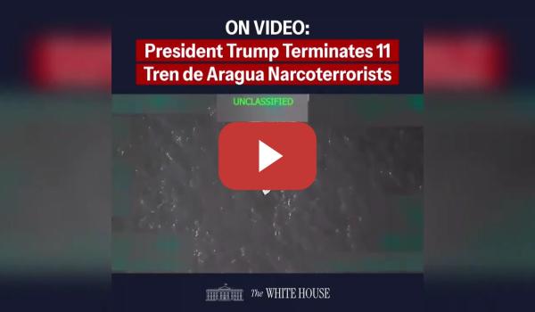 Embedded thumbnail for El vídeo de EEUU sobre el ataque a un barco de Venezuela al que acusa de transportar drogas