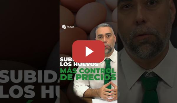 Embedded thumbnail for SUBIDA DE LOS HUEVOS: FACUA PIDE MÁS CONTROL DE PRECIOS