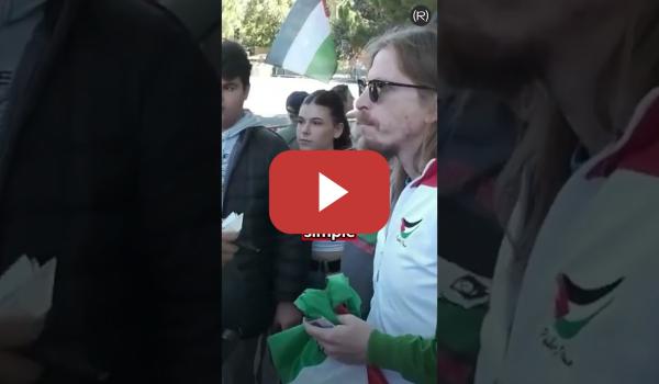 Embedded thumbnail for Diputado de Podemos denunciado por VOX por manifestarse contra Israel en La Vuelta Ciclista a España