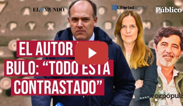 Embedded thumbnail for El autor del bulo de EL MUNDO niega haber tenido acceso al expediente del novio de AYUSO