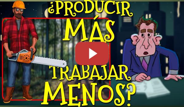 Embedded thumbnail for ¿Qué es la PARADOJA DE JEVONS? La tecnología NO nos LIBERA de TRABAJO