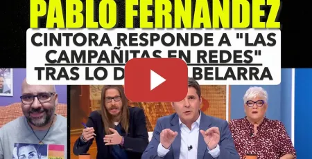 Embedded thumbnail for Jesús Cintora responde junto a Pablo Fernández a "las campañitas en Redes Sociales por lo de Belarra