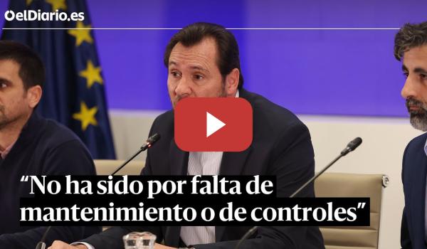 Embedded thumbnail for Óscar PUENTE sobre el accidente de ADAMUZ: "No ha sido por falta de mantenimiento ni de controles”