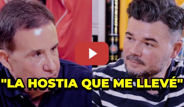 Embedded thumbnail for Gabriel Rufián confiesa que le pegaron por la calle: &quot;la hostia me la llevé&quot;