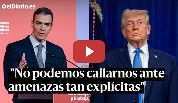 Embedded thumbnail for Sánchez advierte a la UE de que no debe “callar” ante la amenaza de Trump a Groenlandia