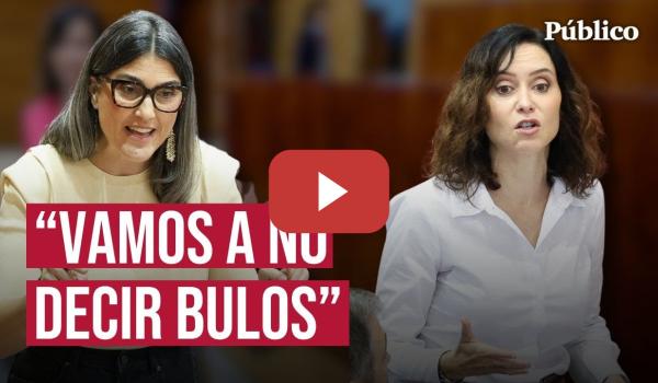 Embedded thumbnail for El dardo de Bergerot a Ayuso por sus ataques a la sanidad pública: &quot;Un botín para Quirón&quot;