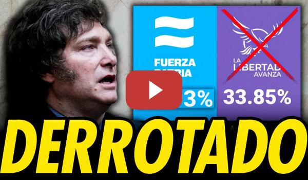 Embedded thumbnail for DERROTA HISTÓRICA DE JAVIER MILEI EN LAS ELECCIONES DE ARGENTINA