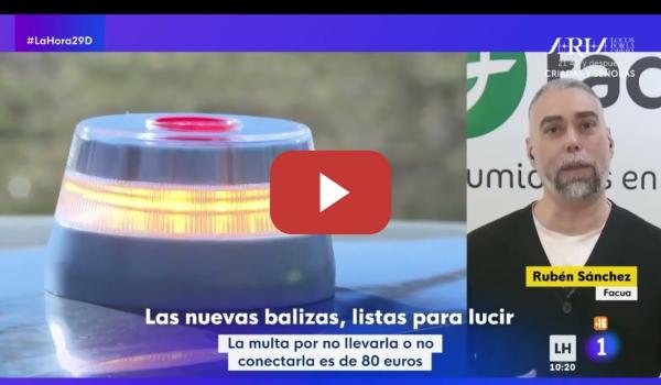 Embedded thumbnail for Si te multan por llevar una BALIZA FAKE, puedes reclamar los 80€ al vendedor además de su importe