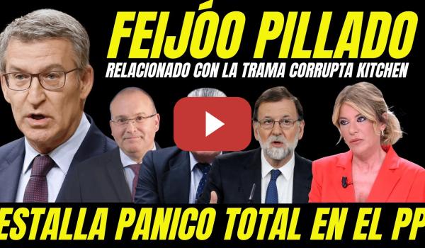 Embedded thumbnail for BOMBAZO "RELACIONAN A FEIJÓO CON CORRUPCIÓN TRAMA KITCHEN" ESTHER PALOMERA HACE TEMBLAR AL PP