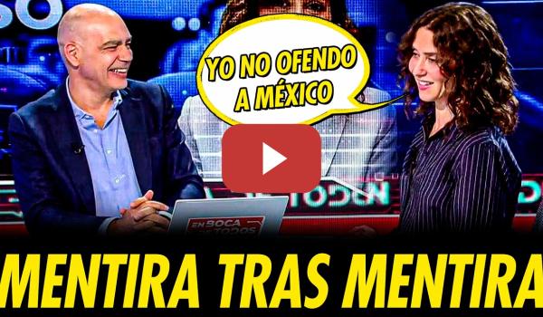 Embedded thumbnail for AYUSO LLEGA A MADRID Y LE CUENTA UN ARSENAL DE MENTIRAS A NACHO ABAD