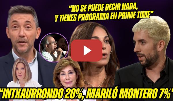 Embedded thumbnail for DESPACHAN a MARILÓ MONTERO tras su RIDÍCULO con BRONCANO &quot;Algunos FUIMOS VETADOS en TVE con RAJOY&quot;