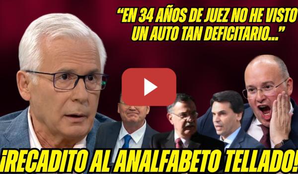 Embedded thumbnail for JUEZ GARZÓN DESARMA al JUEZ HURTADO y SUPREMO: OPERACIÓN para ACABAR con FISCAL. RECADITO TELLADO