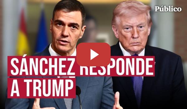 Embedded thumbnail for Directo | Sigue la declaración institucional de SÁNCHEZ sobre la situación en ORIENTE PRÓXIMO