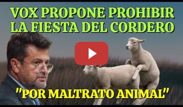 Embedded thumbnail for VOX Propone Prohibir la Fiesta del Cordero &quot;Por Maltrato Animal&quot; 🐑