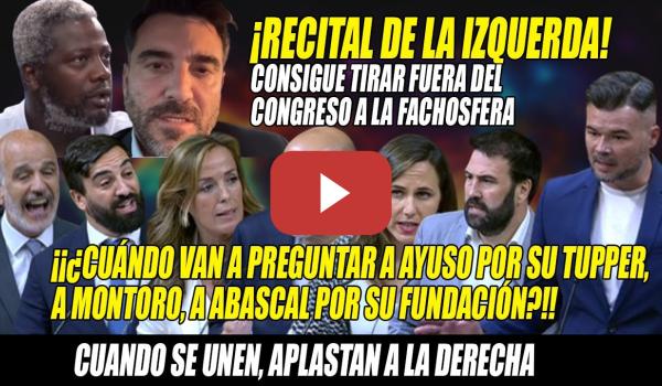 Embedded thumbnail for Rufián-Belarra-Iñarritu HACEN ESTALLAR el CONGRESO con BRUTAL JAQUE MATE a los SICARIOS de PP-VOX
