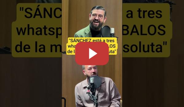Embedded thumbnail for 📲 MANU SÁNCHEZ bromea sobre la FILTRACIÓN de los mensajes entre PEDRO SÁNCHEZ y ÁBALOS