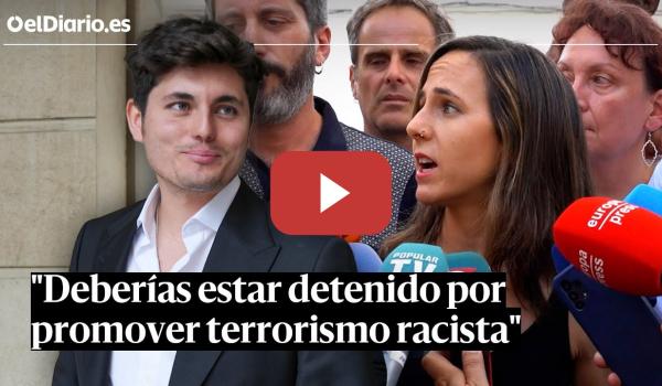 Embedded thumbnail for AGITADORES de EXTREMA DERECHA intentan REVENTAR la rueda de prensa de IONE BELARRA en TORRE PACHECO