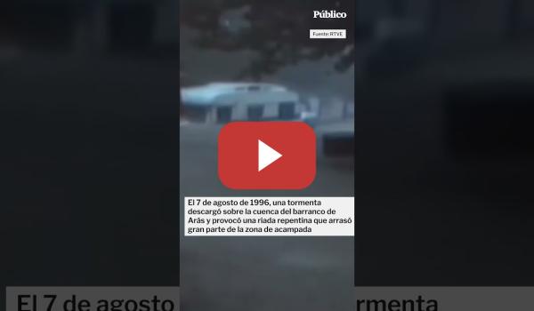Embedded thumbnail for Se cumplen TREINTA AÑOS de la tragedia del camping Las Nieves en Biescas (Huesca)
