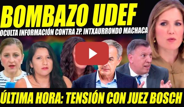 Embedded thumbnail for BOMBAZO: UDEF OCULTA INFORMACIÓN CONTRA ZAPATERO. INTXAURRONDO REVIENTA INFORME POR IRREGULARIDADES