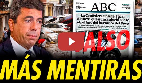 Embedded thumbnail for LA REALIDAD SOBRE LA ALERTA DE LA DANA: MEDIOS INTENTAN PROTEGEN A MAZÓN