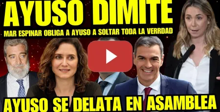 Embedded thumbnail for ¡BRUTAL! MAR ESPINAR DEJA MUDA A AYUSO POR LARGA LISTA CORRUPCIÓN "ES UNA FARAONA Y MALTRAT4DORA"