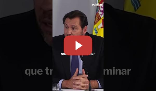 Embedded thumbnail for Puente, sobre Begoña Gómez: "¿Justcia contra la impunidad o contra la acción política?"